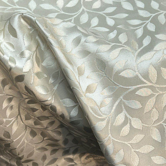 ivory ON THE VINE Jacquard Fabric - Fabrics Star