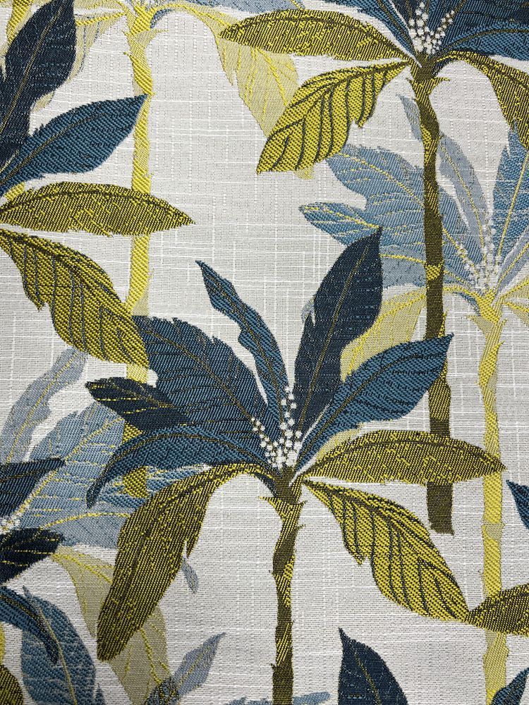 PALMS Jacquard Palm Tree Print Tapestry Fabric, 118 Inch in Width, | Home Decor