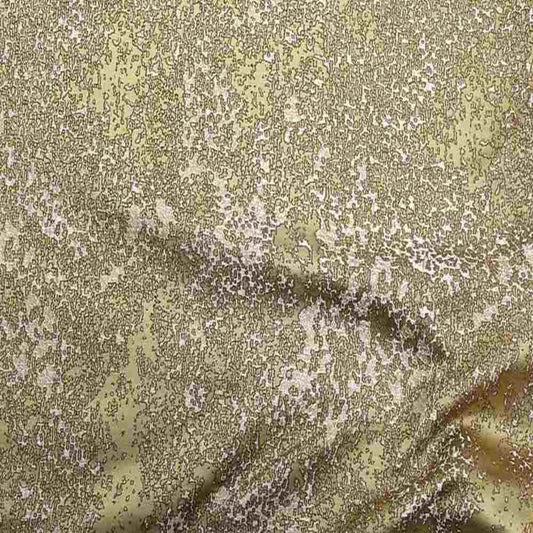 Black/Gold Portland Jacquard Fabric - Fabrics Star