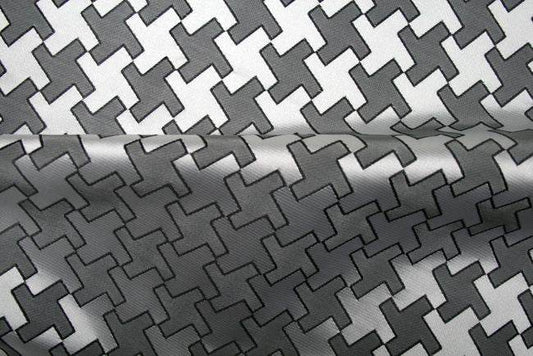 ebony RATTLE Jacquard Fabric - Fabrics Star