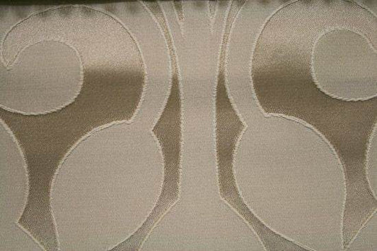 taupe RHONDA Jacquard Fabric - Fabrics Star