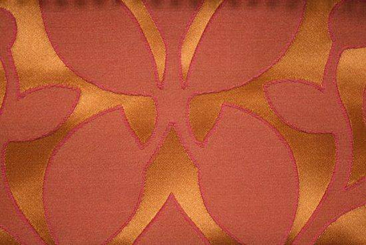 rust RHONDA Jacquard Fabric - Fabrics Star
