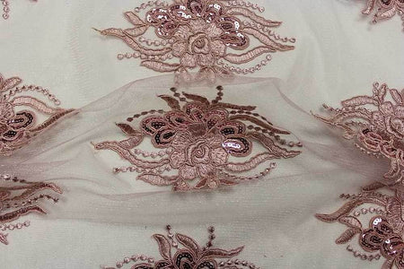 ROUNDAROSE Lace Fabric, 54 Inch. in Width - Fabrics Star