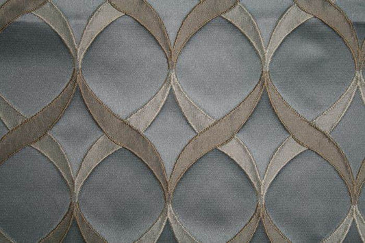 aqua RUSSEL Jacquard Fabric - Fabrics Star