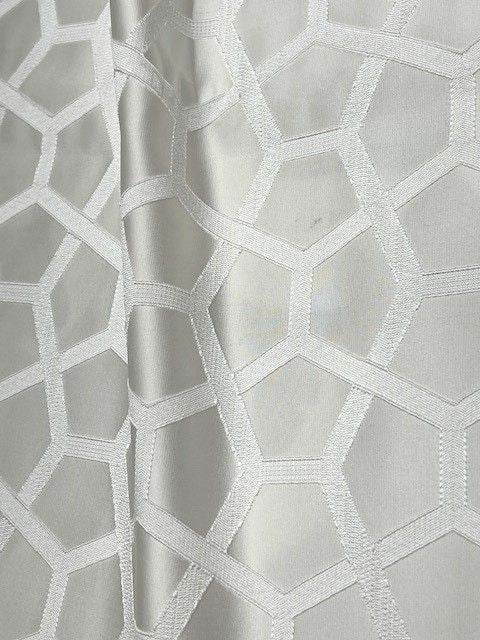 ivory SAPPHIRE Jacquard Fabric - Fabrics Star