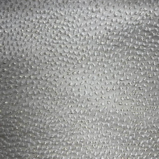 Ivory Sparkle Metallic Jacquard Fabric - Fabrics Star