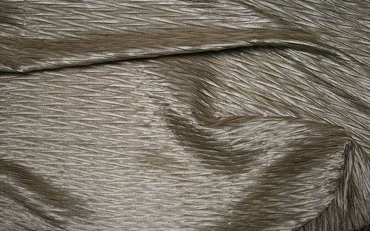 mocha SPARKLING Crushed Fabric - Fabrics Star
