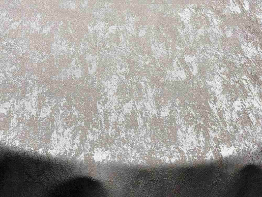 Grey/Silver Stardust Metallic Jacquard Fabric - Fabrics Star