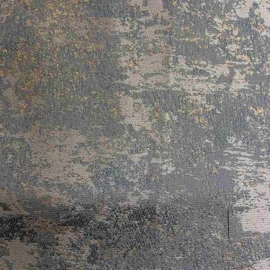 Teal Stardust Metallic Jacquard Fabric - Fabrics Star