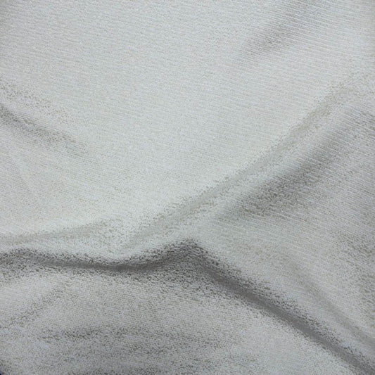 Ivory Starlight Metallic Fabric with a Glitz Fabric - Fabrics Star