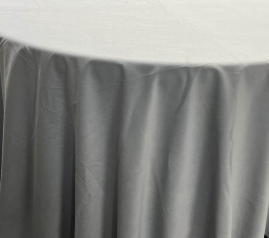 Silver Soft Velvet Fabric - Fabrics Star