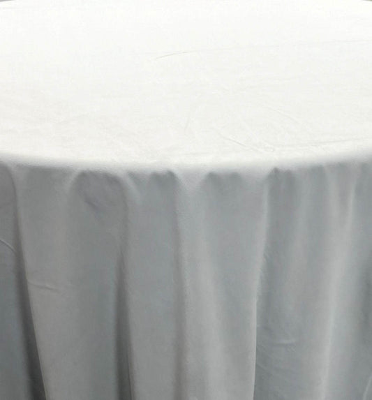 White Soft Velvet Fabric - Fabrics Star