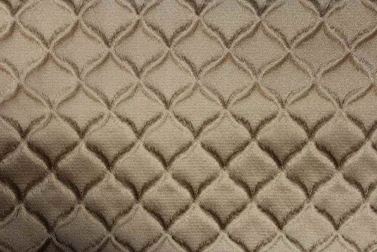 taupe TIMES TABLE Jacquard Fabric - Fabrics Star