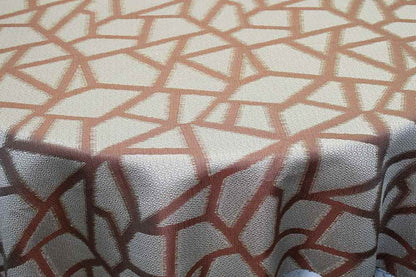 Triangle Metallic Jacquard Fabric, 58 Inch. in Width, | Home Decor