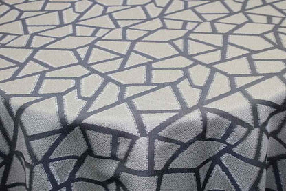 Triangle Metallic Jacquard Fabric, 58 Inch. in Width, | Home Decor