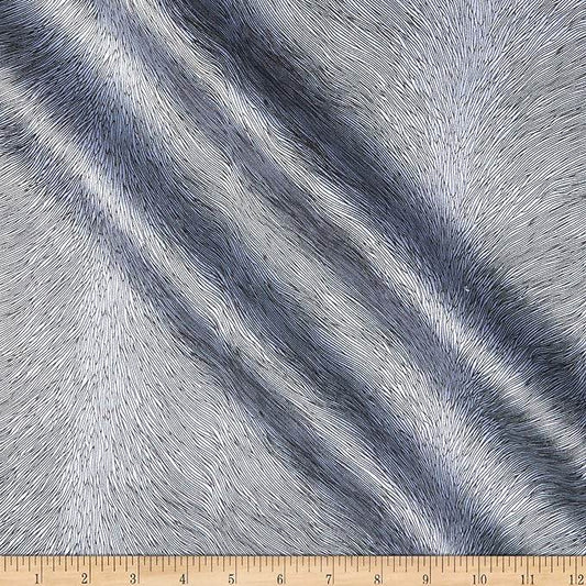 Sky Blue Brocade Hunter Velvet Fabric - Fabrics Star